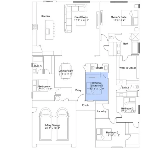 Floorplan - 27391 Two Cellos Way, Menifee, CA 92585 photo 3 of 3