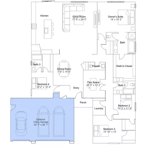 Floorplan - 27391 Two Cellos Way, Menifee, CA 92585 photo 2 of 3