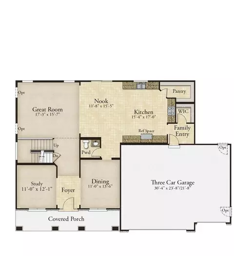 Floorplan - Cambrium Ct., Wentzville, MO 63385 photo 1 of 1