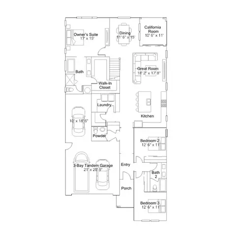 Floorplan - 5548 Dora Way, Oceanside, CA 92057 photo 1 of 2