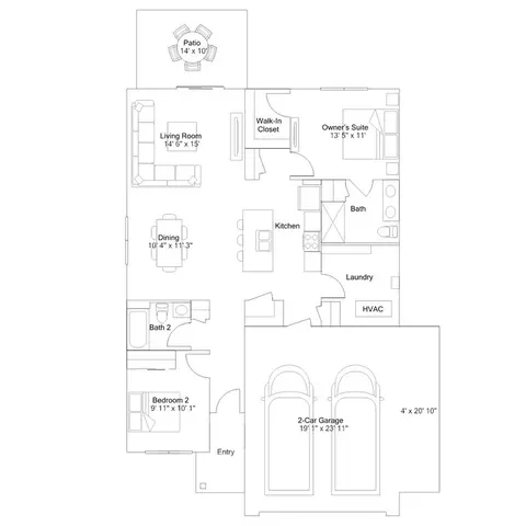 Floorplan - 707 Vista Ct, Hanover, MN 55341 photo 2 of 4
