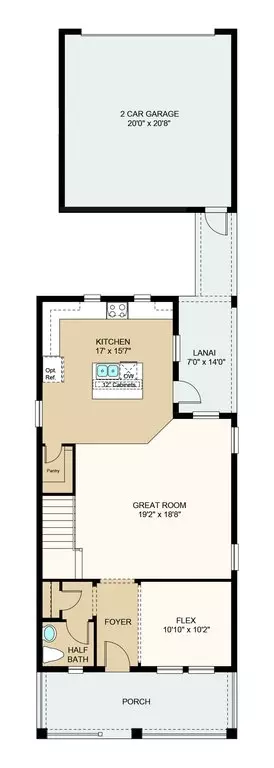 Floorplan - 5169 Firestone Aly, Saint Cloud, FL 34771 photo 1 of 4