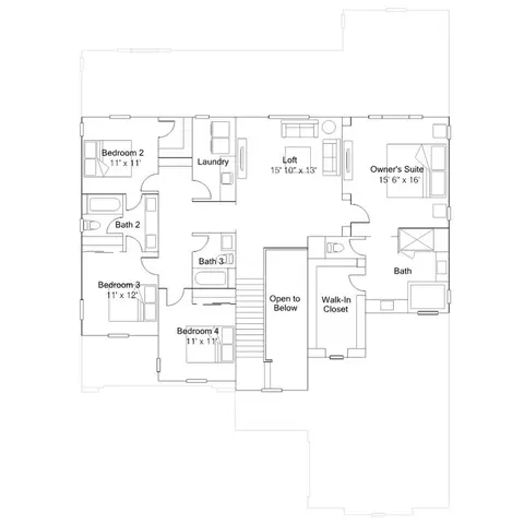 Floorplan - 206 Hyde Park Pl, Vacaville, CA 95687 photo 2 of 2