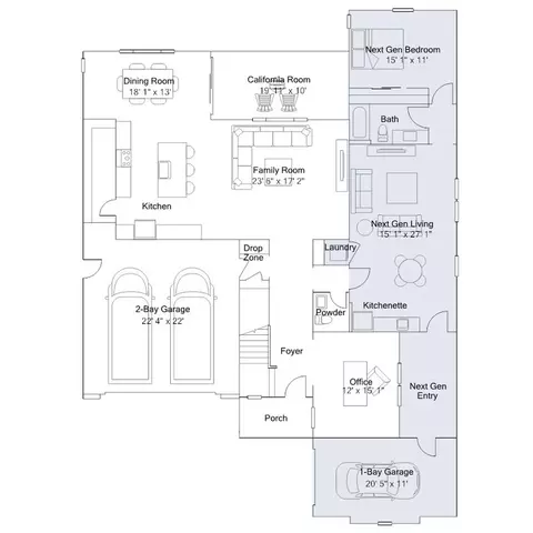 Floorplan - 206 Hyde Park Pl, Vacaville, CA 95687 photo 1 of 2