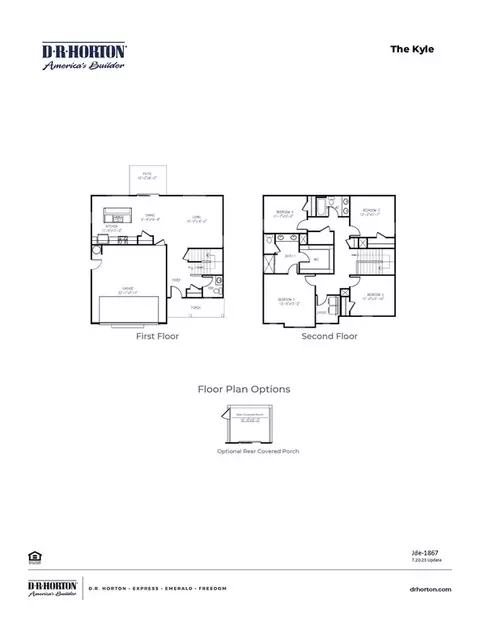 Floorplan - 740 Doonbeg Ct, Conway, SC 29526 photo 1 of 1