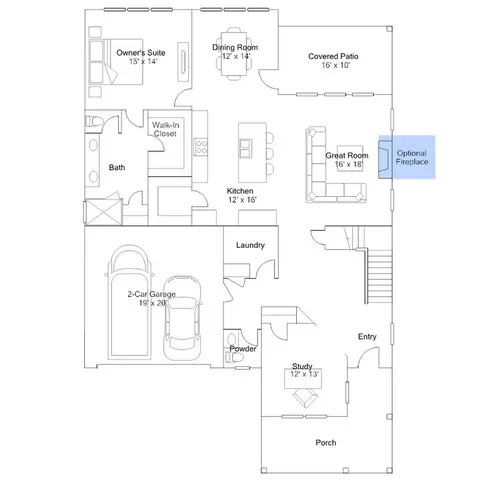 Floorplan - 194 Beamon Loop, Summerville, SC 29486 photo 3 of 5