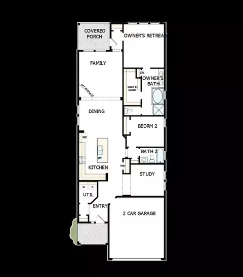 Floorplan - 1316 S Brook Dr, Leander, TX 78641 photo 1 of 1