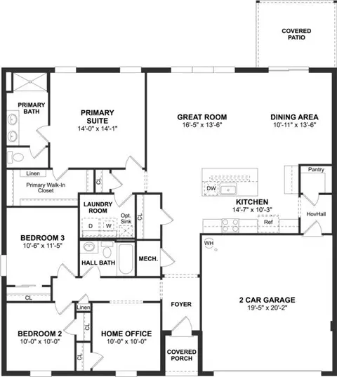 Floorplan - 3475 SW 153rd Place Rd, Ocala, FL 34473 photo 1 of 1