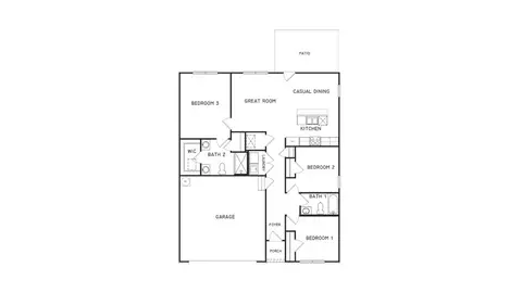 Floorplan - 18512 Caffee Dr, Vance, AL 35490 photo 1 of 2