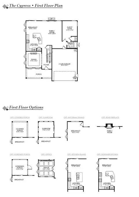 Floorplan - 259 Lemon Tree Xing, Elgin, SC 29045 photo 1 of 2