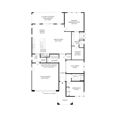 Floorplan - 1860 Serene Ct, Tracy, CA 95377 photo 1 of 1