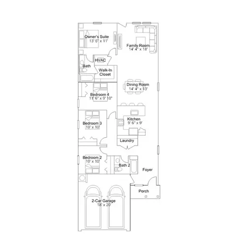 Floorplan - 3545 NE 35th St, Ocala, FL 34479 photo 1 of 1