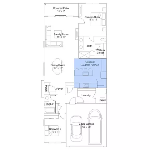 Floorplan - 233 Cosmos Ln, Dover, DE 19904 photo 3 of 3