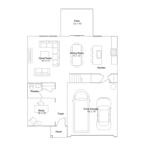 Floorplan - 381 Camellia Bloom Dr, Moncks Corner, SC 29461 photo 1 of 2