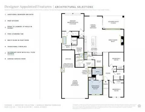 Floorplan - 7025 W Alveo Dr, Eagle, ID 83616 photo 2 of 2
