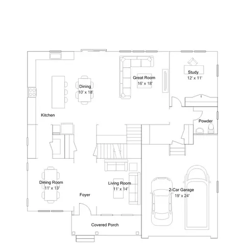 Floorplan - 17055 Gathering St, Boyds, MD 20841 photo 1 of 12