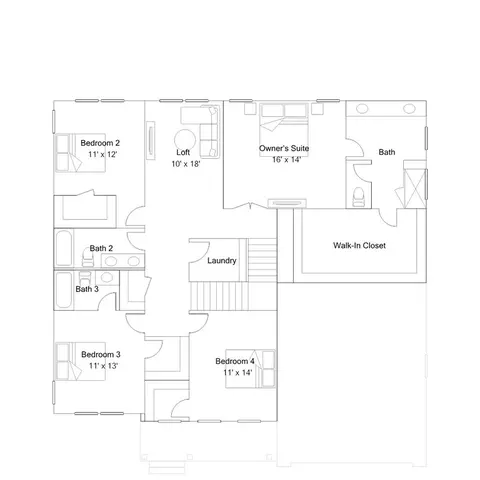 Floorplan - 17055 Gathering St, Boyds, MD 20841 photo 4 of 12