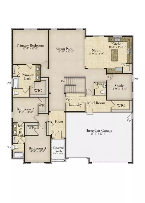 Floorplan - Fairchild Road, Macomb Township, MI 48042 photo 1 of 1