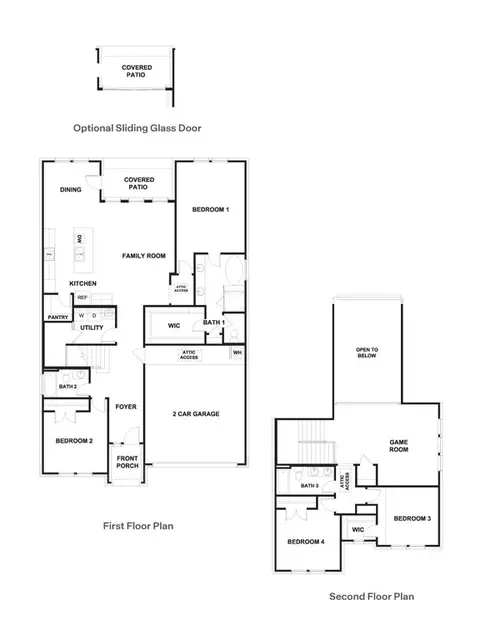 Floorplan - 2429 Tumbleweed Bnd, Leander, TX 78641 photo 1 of 1