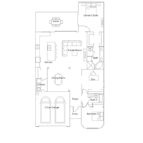 Floorplan - Maya Bay Ct, Venice, FL 34293 photo 1 of 1