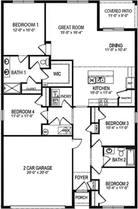 Floorplan - 103 Equinox Dr, Milton, DE 19968 photo 1 of 1