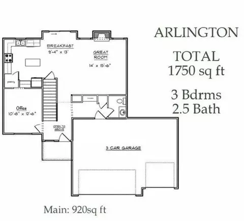 Floorplan - White Oak Ln, Granger, IA 50109 photo 1 of 2