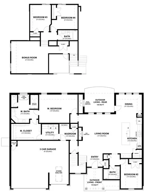 Floorplan - 8701 Stark St, Arcadia, OK 73007 photo 1 of 1