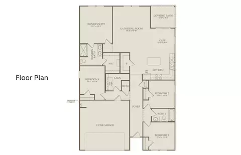 Floorplan - 2100 Chisel Cove Rd, Durham, NC 27704 photo 1 of 1