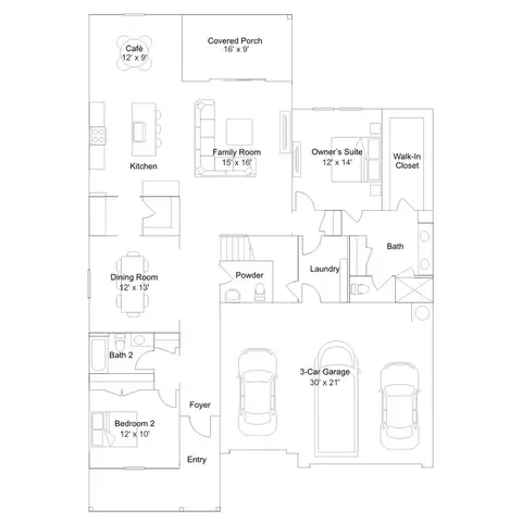 Floorplan - 22187 Bronze Lantern Way, Estero, FL 33928 photo 2 of 4