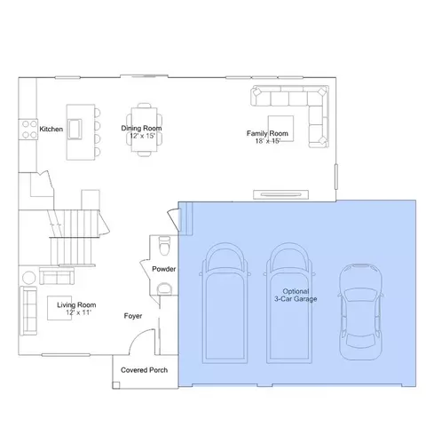 Floorplan - 11621 Hancock Dr, Winfield, IN 46307 photo 2 of 3