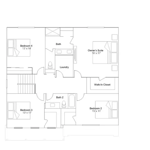 Floorplan - 11621 Hancock Dr, Winfield, IN 46307 photo 3 of 3