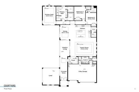 Floorplan - 12243 White Blossom Ct, Parrish, FL 34219 photo 1 of 4