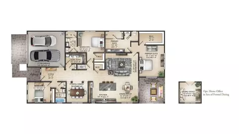Floorplan - 3177 Greenview Ln, Saint Cloud, FL 34773 photo 1 of 1