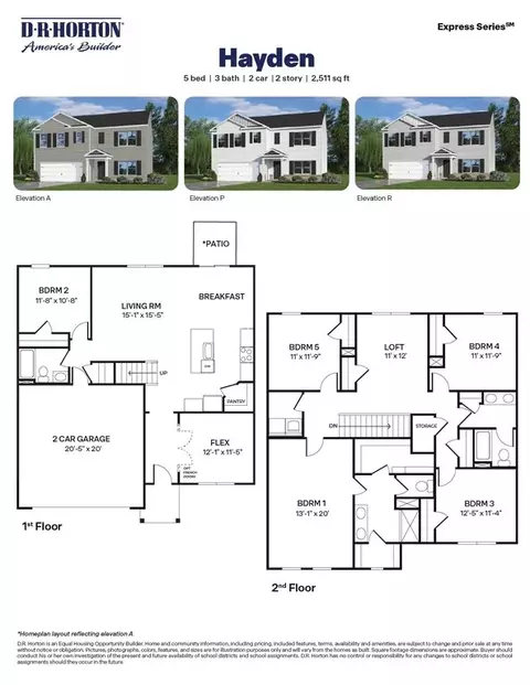 Floorplan - 568 Stream Walk Xing, Wendell, NC 27591 photo 1 of 1