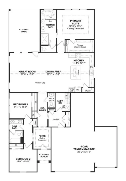 Floorplan - 201 Eldridge Dr, Sealy, TX 77474 photo 1 of 1