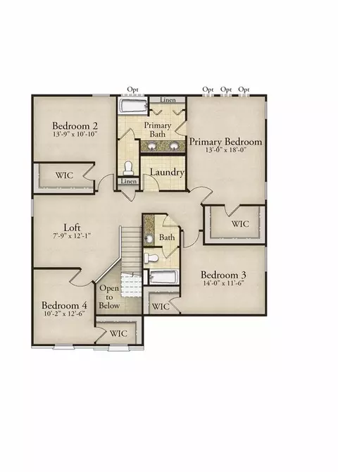 Floorplan - Fairchild Road, Macomb Township, MI 48042 photo 2 of 2