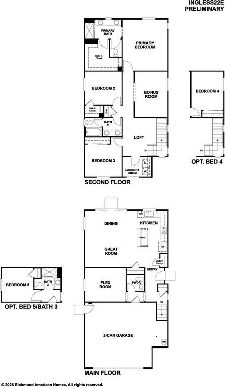 Floorplan - 7732 Gray Pine Ln, Jurupa Valley, CA 92509 photo 1 of 1
