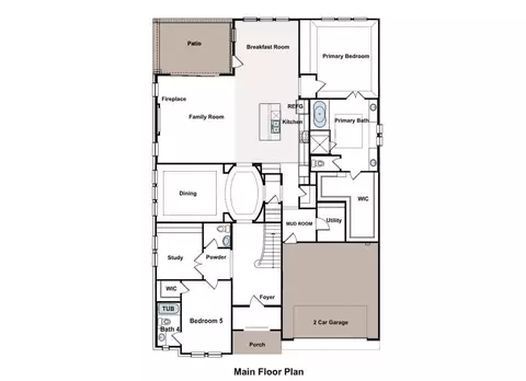 Floorplan - 3012 Delaware St, Leander, TX 78641 photo 1 of 2