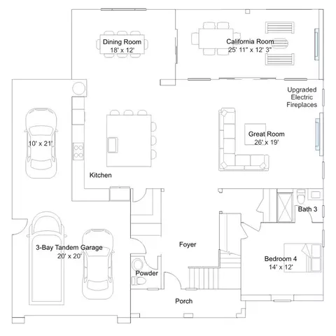 Floorplan - 170 Lager Ct, Rescue, CA 95672 photo 1 of 2