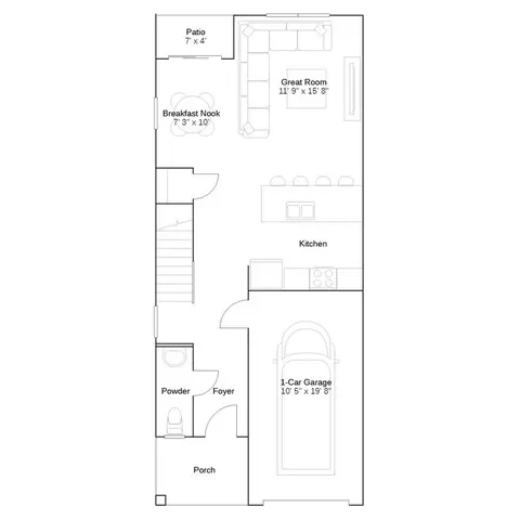 Floorplan - 142 Tango Dr, Clinton, SC 29325 photo 1 of 2