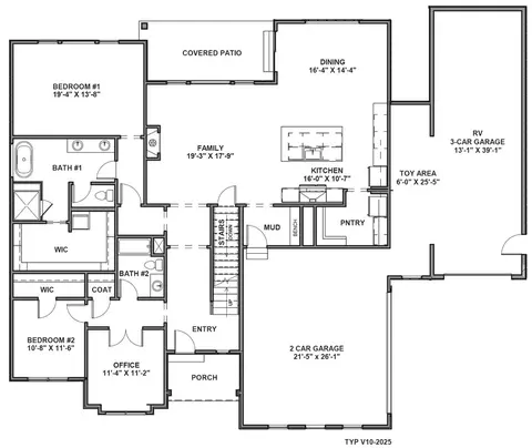 Floorplan - 718 N 1600 E, Salem, UT 84653 photo 1 of 3