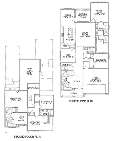 Floorplan - 4683 Bridgewood Dr, Spring, TX 77386 photo 1 of 3