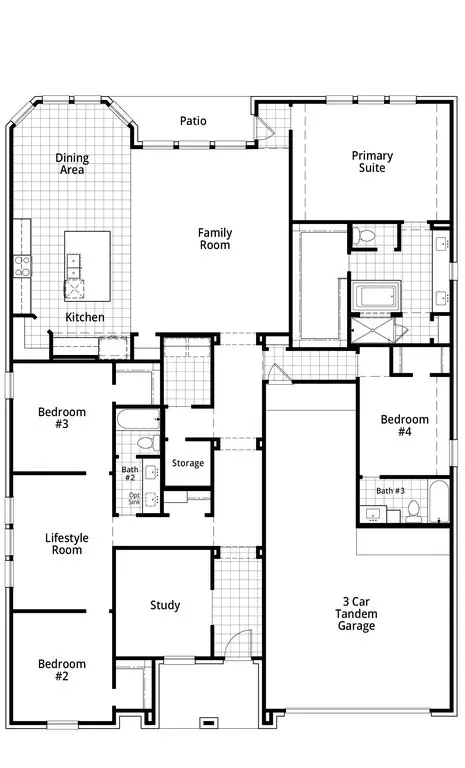 Floorplan - 4813 Triadic Ln, Prosper, TX 75078 photo 1 of 1