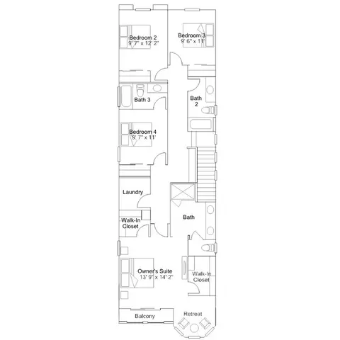 Floorplan - 2947 N 97th Dr, Phoenix, AZ 85037 photo 5 of 6