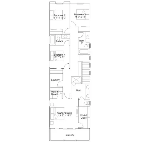 Floorplan - 2947 N 97th Dr, Phoenix, AZ 85037 photo 6 of 6