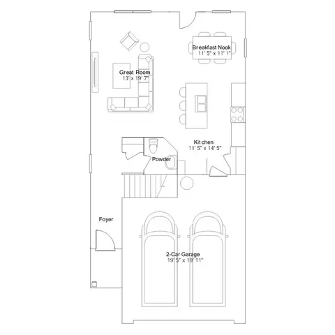 Floorplan - 908 John Silver St, Gilbert, SC 29054 photo 1 of 2