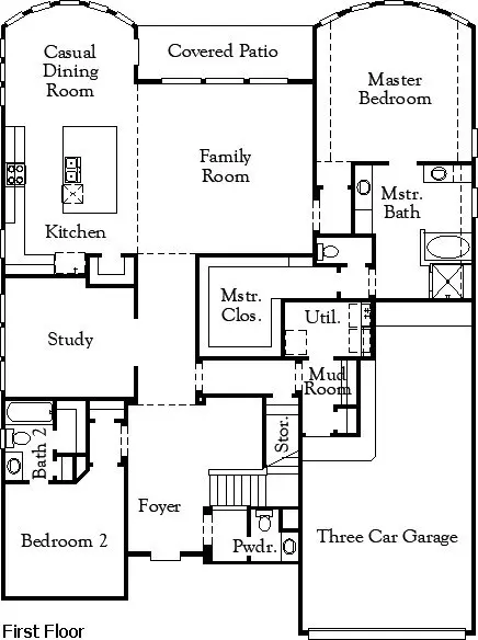 Floorplan - 3009 Hickory Haven Ln, Conroe, TX 77385 photo 1 of 2