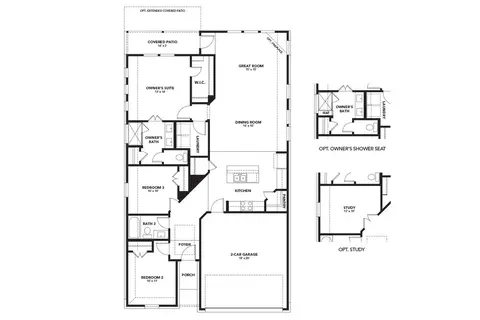 Floorplan - 2719 Echinacea Path, Converse, TX 78109 photo 1 of 1