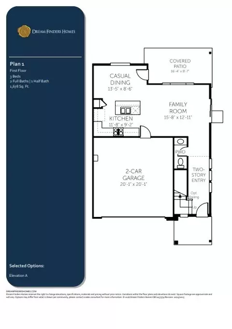 Floorplan - 2050 N Frst, Mesa, AZ 85203 photo 1 of 1