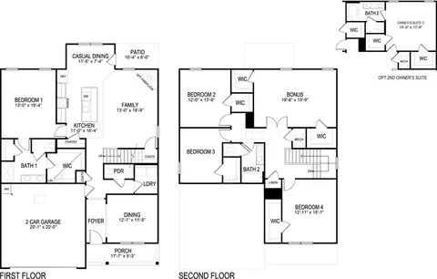 Floorplan - 300 Cookie Loop, Johnson City, TN 37615 photo 1 of 1